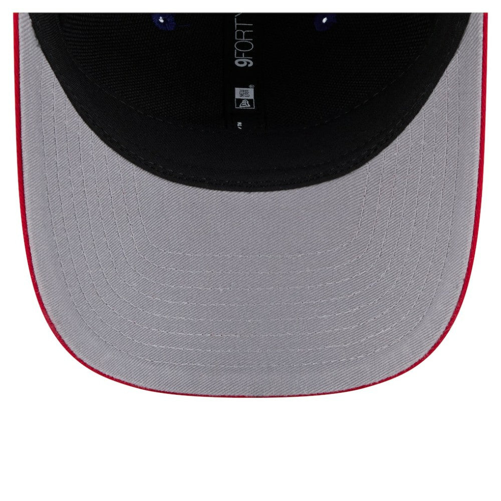 Philadelphia Phillies New Era Team Loyal 9FORTY M-Crown Adjustable Hat - Royal/Red - New Era Lifestyle