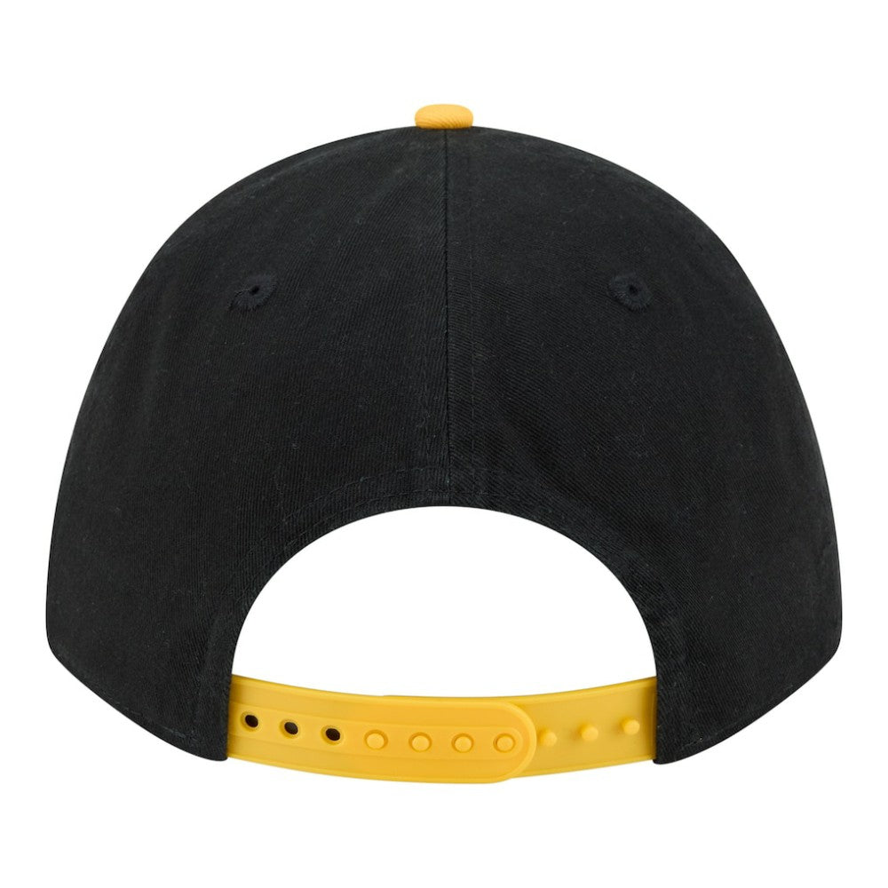 Pittsburgh Pirates New Era Team Loyal 9FORTY M-Crown Adjustable Hat - Black/Gold - New Era Online