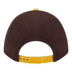 San Diego Padres New Era Team Loyal 9FORTY M-Crown Adjustable Hat - Brown/Gold - New Era Online
