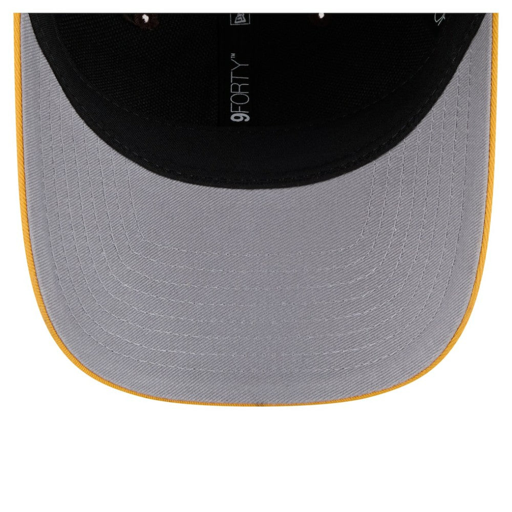 San Diego Padres New Era Team Loyal 9FORTY M-Crown Adjustable Hat - Brown/Gold - New Era Online