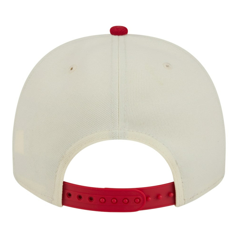 Washington Nationals New Era Throwback Tri-Hit A-Frame 9FIFTY Adjustable Hat - Cream - New Era Discount