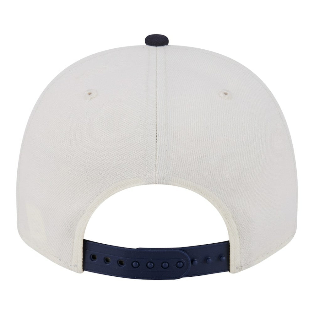 Minnesota Twins New Era Throwback Tri-Hit A-Frame 9FIFTY Adjustable Hat - Cream - New Era Discount