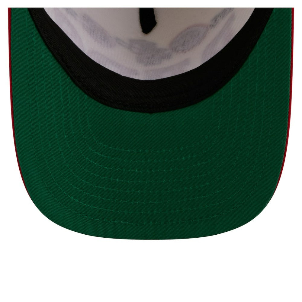 Cincinnati Reds New Era Throwback Tri-Hit A-Frame 9FIFTY Adjustable Hat - Cream - New Era Sale