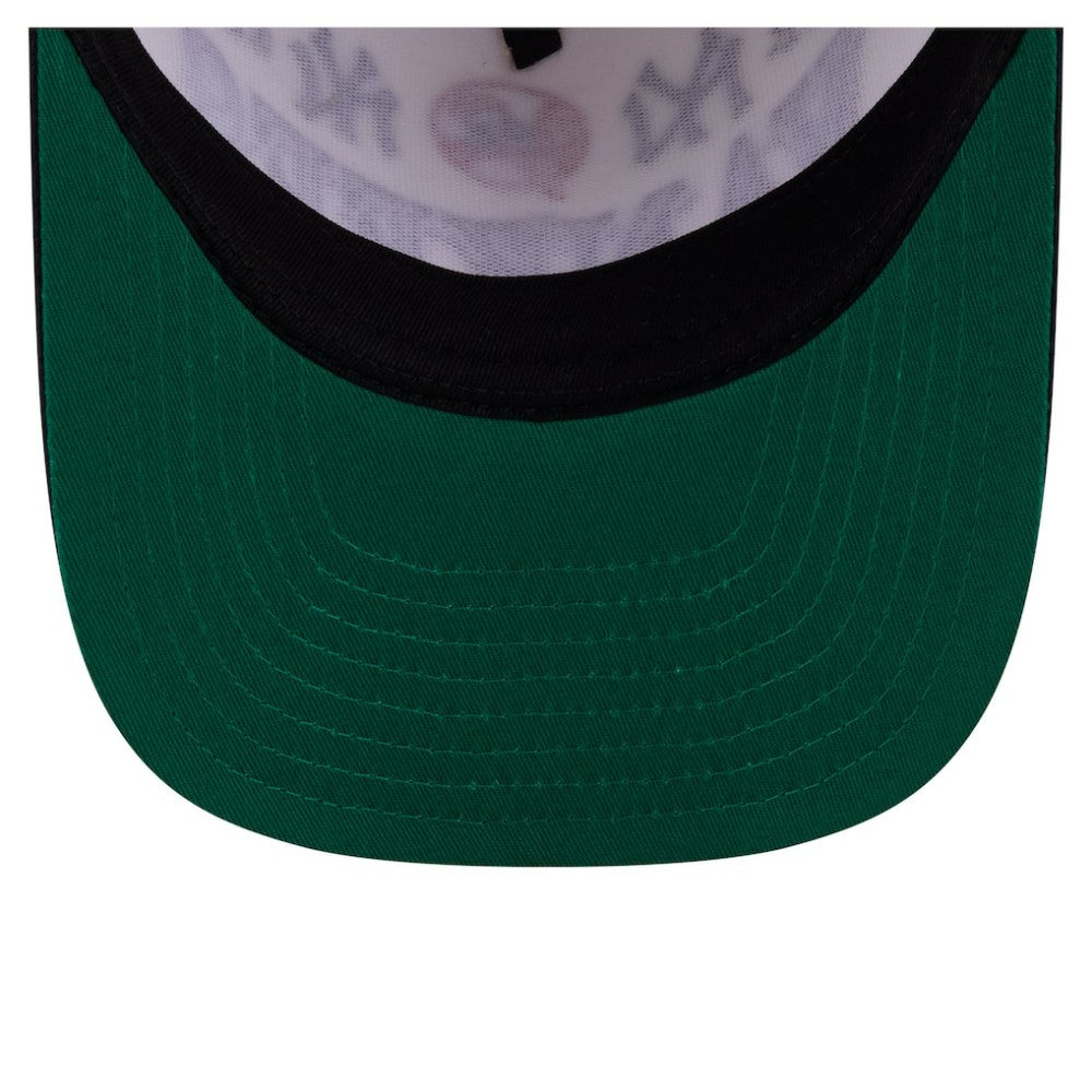 New York Yankees New Era Throwback Tri-Hit A-Frame 9FIFTY Adjustable Hat - Cream - New Era Discount