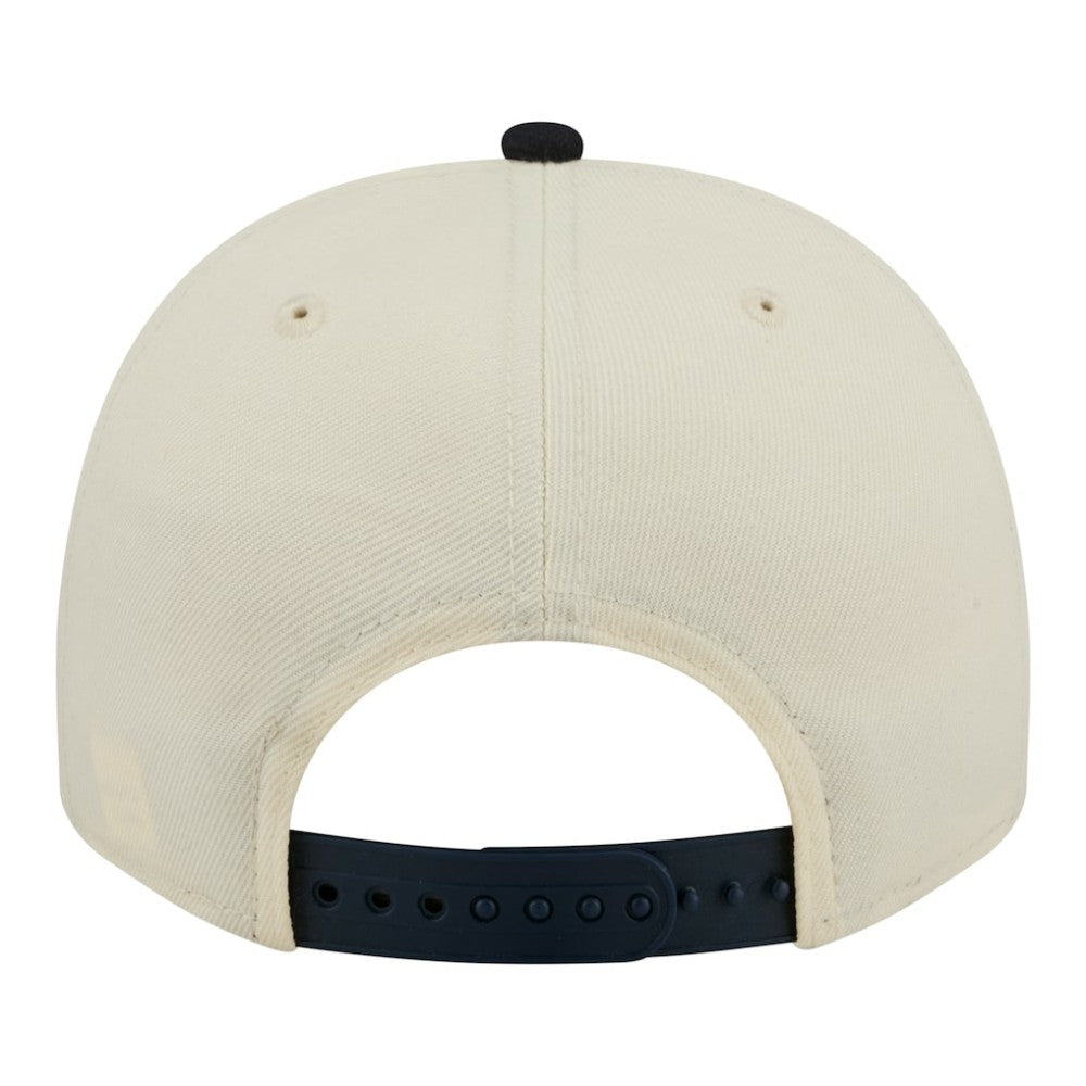 Detroit Tigers New Era Throwback Tri-Hit A-Frame 9FIFTY Adjustable Hat - Cream - New Era Lifestyle