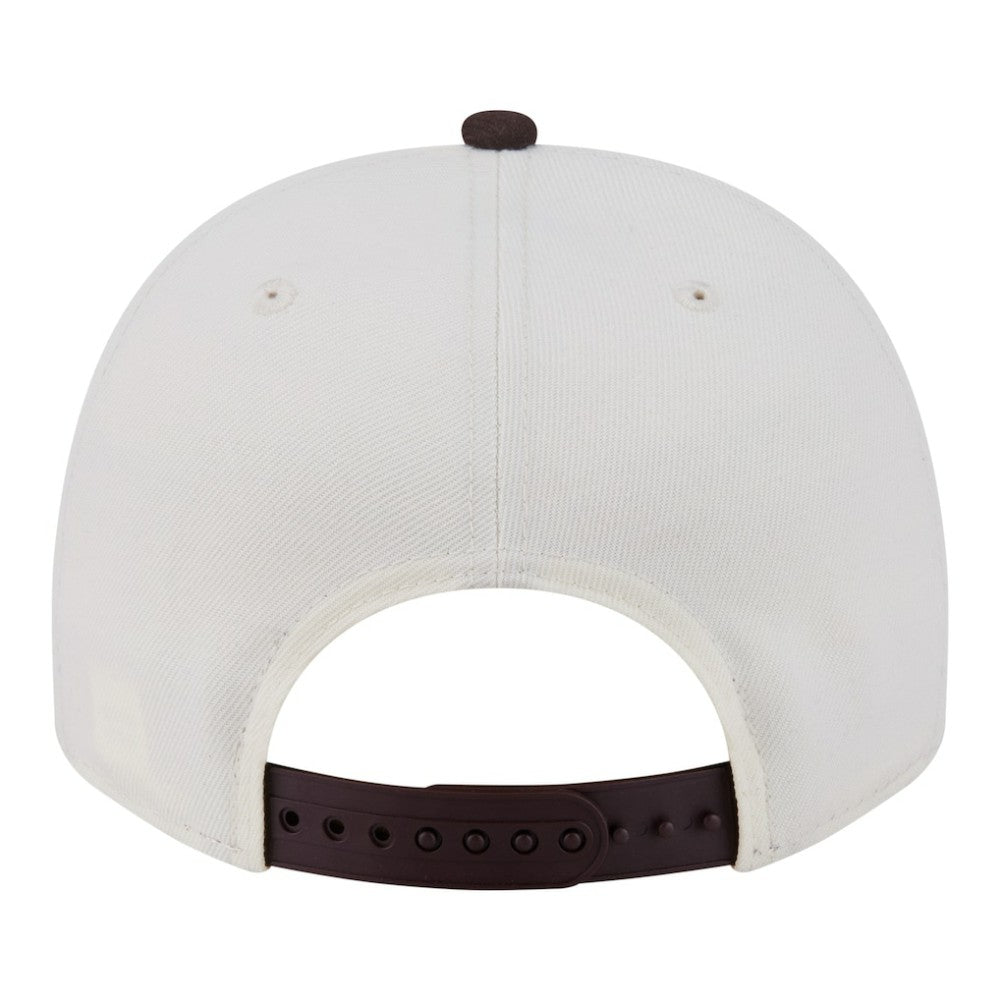 San Diego Padres New Era Throwback Tri-Hit A-Frame 9FIFTY Adjustable Hat - Cream - New Era Lifestyle