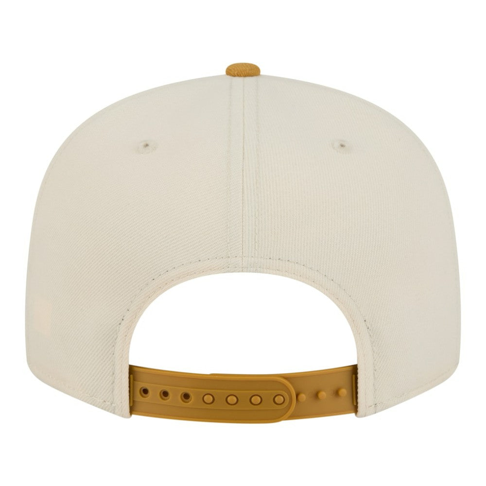 Cincinnati Reds New Era 2-Tone Color Pack 9FIFTY Snapback Hat - Light Beige/Khaki - New Era Lifestyle