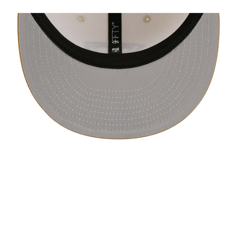 Cincinnati Reds New Era 2-Tone Color Pack 9FIFTY Snapback Hat - Light Beige/Khaki - New Era Lifestyle
