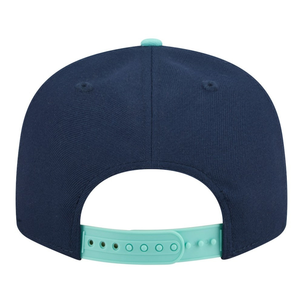 Chicago Cubs New Era 2-Tone Color Pack 9FIFTY Snapback Hat - Navy/Turquoise - New Era Lifestyle