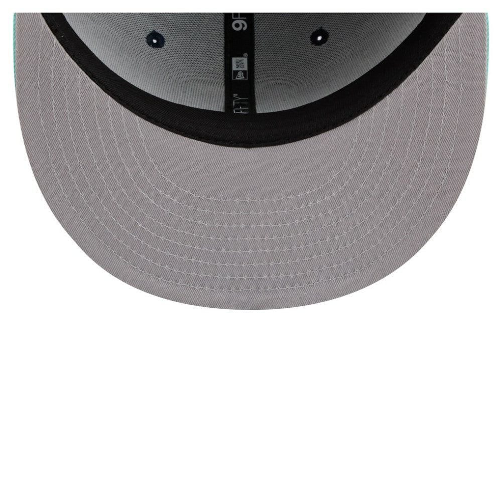 Chicago Cubs New Era 2-Tone Color Pack 9FIFTY Snapback Hat - Navy/Turquoise - New Era Lifestyle