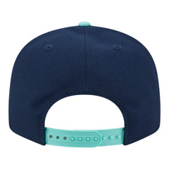 Los Angeles Dodgers New Era 2-Tone Color Pack 9FIFTY Snapback Hat - Navy/Turquoise - New Era on Sale