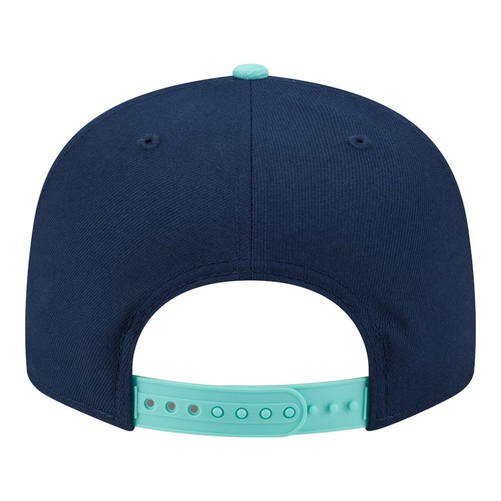 Minnesota Twins New Era Two-Tone Color Pack 9FIFTY Snapback Hat - Navy/Turquoise - New Era Online