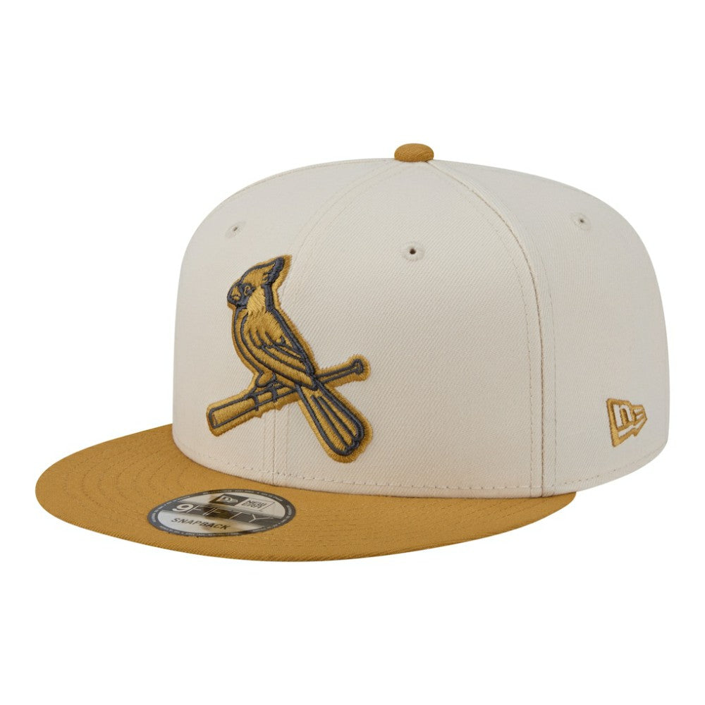 St. Louis Cardinals New Era 2-Tone Color Pack 9FIFTY Snapback Hat - Light Beige/Khaki - New Era on Sale