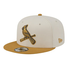 St. Louis Cardinals New Era 2-Tone Color Pack 9FIFTY Snapback Hat - Light Beige/Khaki - New Era on Sale