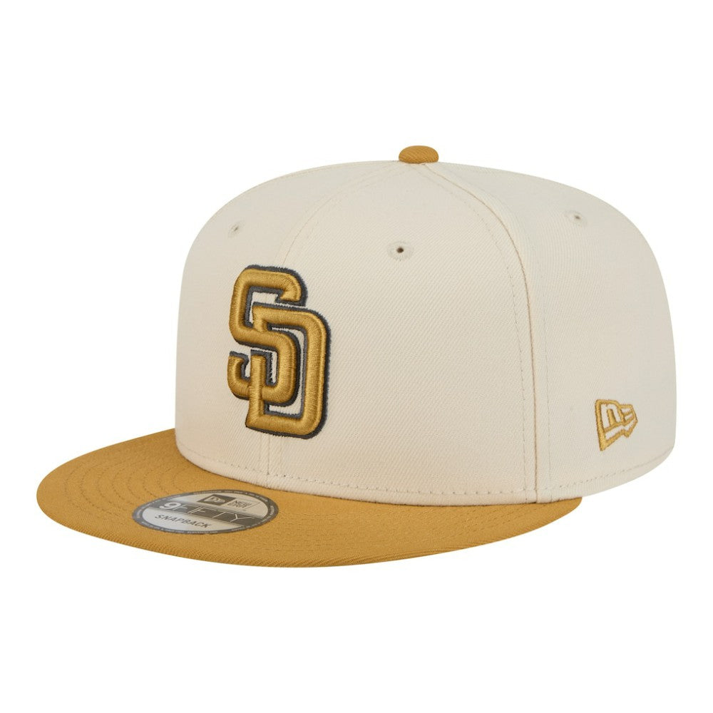 San Diego Padres New Era 2-Tone Color Pack 9FIFTY Snapback Hat - Light Beige/Khaki - New Era Online