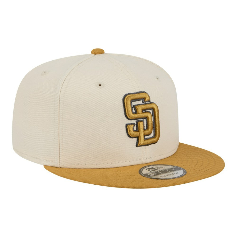San Diego Padres New Era 2-Tone Color Pack 9FIFTY Snapback Hat - Light Beige/Khaki - New Era Online