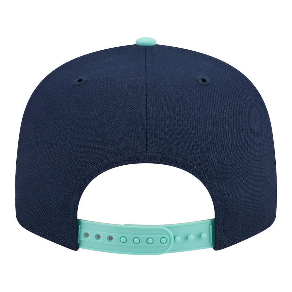 San Francisco Giants New Era 2-Tone Color Pack 9FIFTY Snapback Hat - Navy/Turquoise - New Era Lifestyle