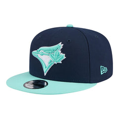 Toronto Blue Jays New Era 2-Tone Color Pack 9FIFTY Snapback Hat - Navy/Turquoise - New Era Online