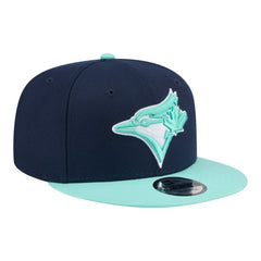 Toronto Blue Jays New Era 2-Tone Color Pack 9FIFTY Snapback Hat - Navy/Turquoise - New Era Online