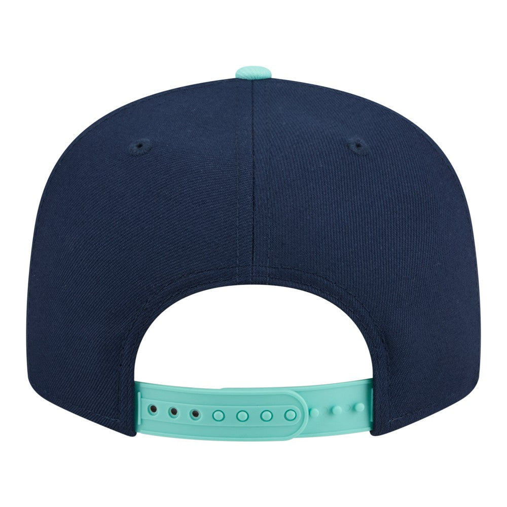 New York Yankees New Era Two-Tone Color Pack 9FIFTY Snapback Hat - Navy/Turquoise - New Era Online