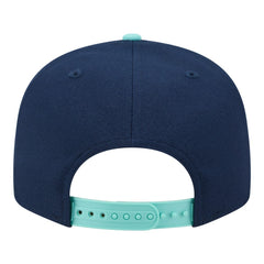 Athletics New Era Two-Tone Color Pack 9FIFTY Snapback Hat - Navy/Turquoise - New Era Discount
