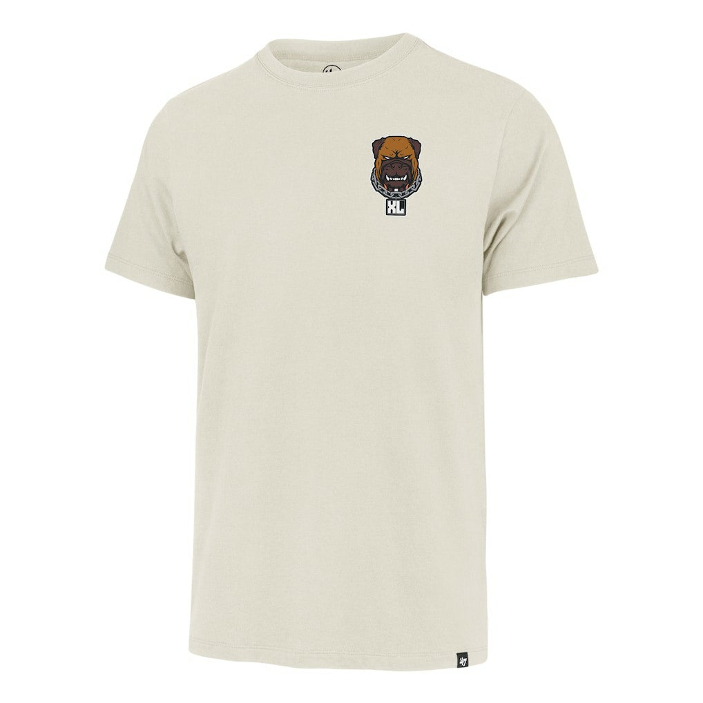 47 brand Cleveland Browns '47 Dawg Pound XL Backer Franklin T-Shirt Cream