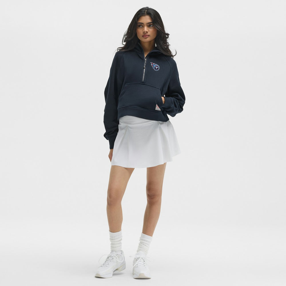 Tennessee Titans lululemon Women's Scuba Oversized Half-Zip Hoodie True Navy