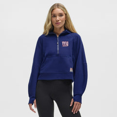 New York Giants lululemon Women's Scuba Oversized Half-Zip Hoodie Larkspur