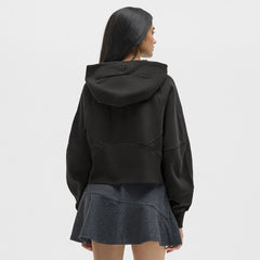 New York Jets lululemon Women's Scuba Oversized Half-Zip Hoodie Black
