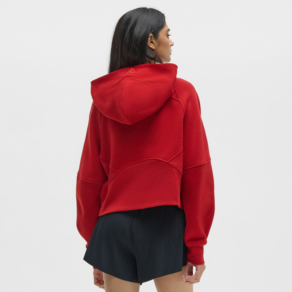 Tampa Bay Buccaneers lululemon Women's Scuba Oversized Half-Zip Hoodie College Crimson