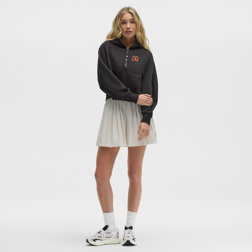 Cincinnati Bengals lululemon Women's Scuba Oversized Half-Zip Hoodie Black