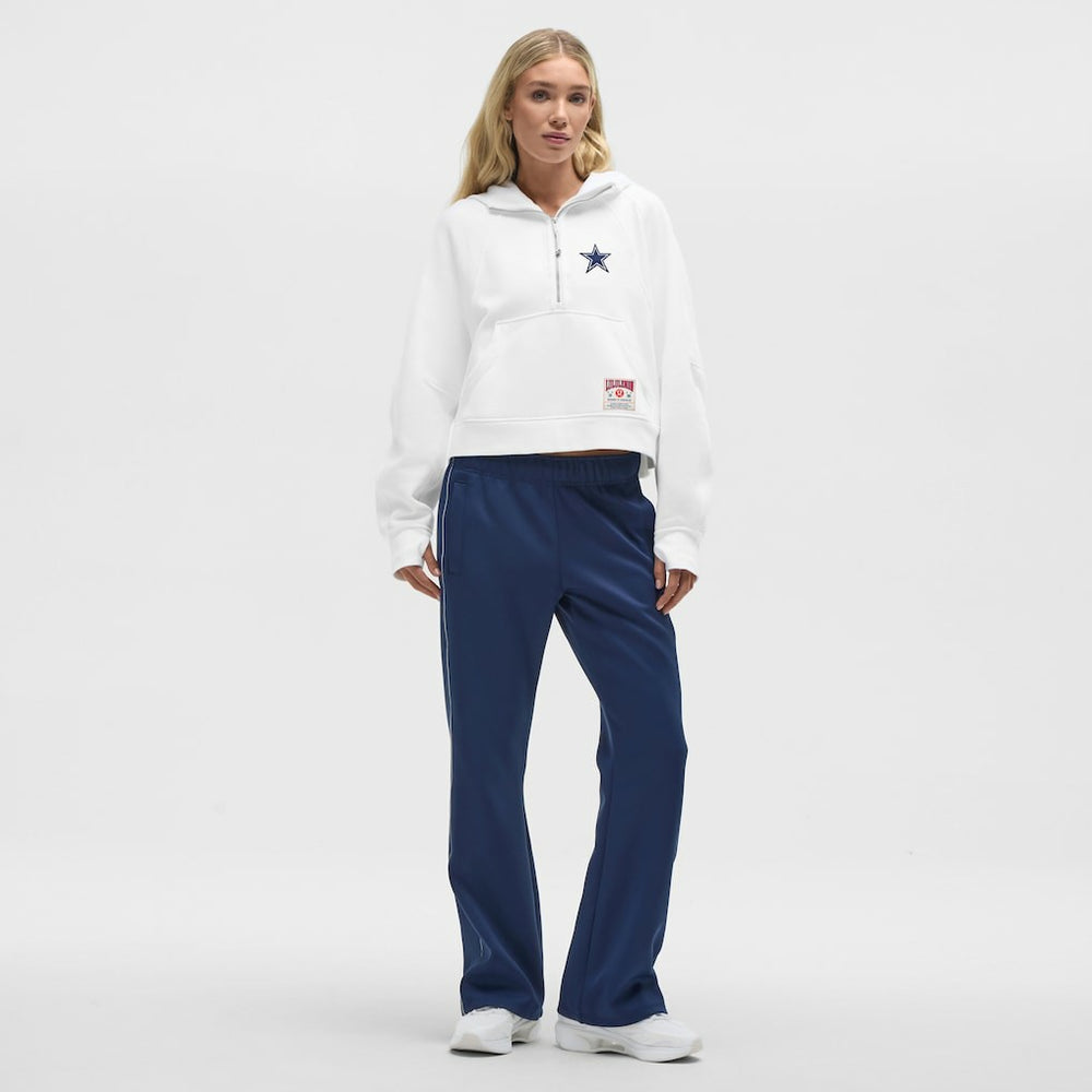 Dallas Cowboys lululemon Women's Scuba Oversized Half-Zip Hoodie White