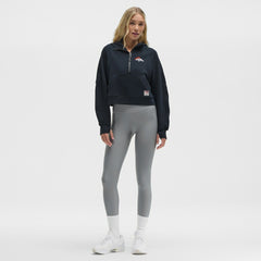 Denver Broncos lululemon Women's Scuba Oversized Half-Zip Hoodie True Navy