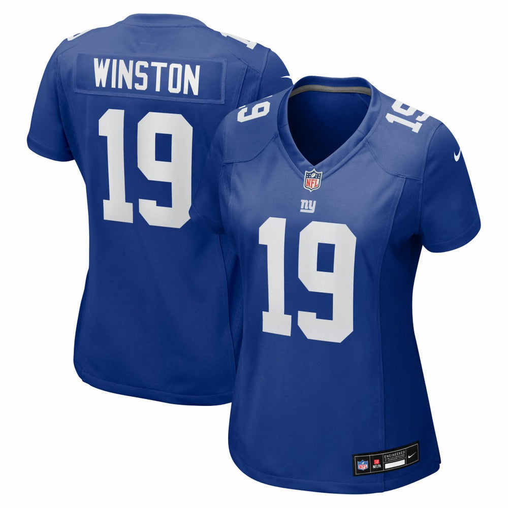 Nike Jameis Winston New York Giants Women's Team Game Jersey Royal