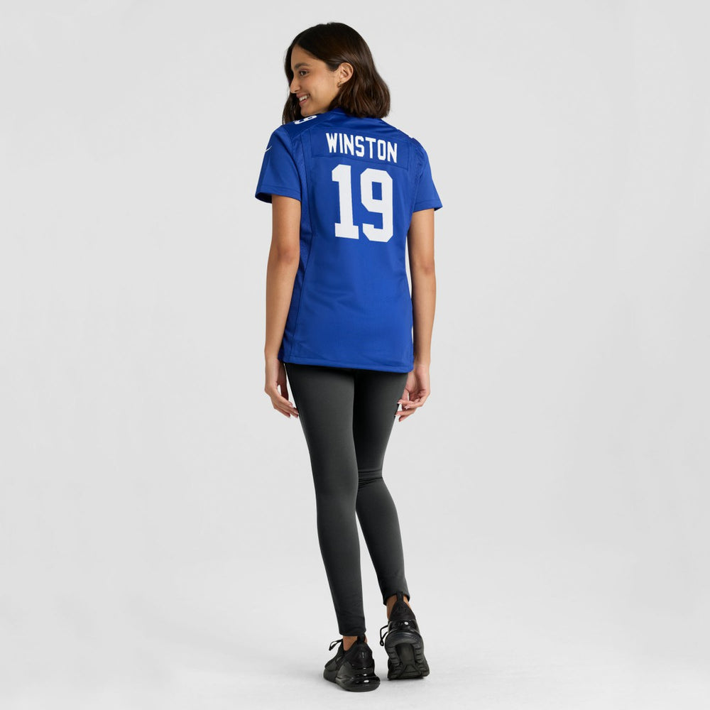 Nike Jameis Winston New York Giants Women's Team Game Jersey Royal
