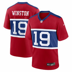Nike Jameis Winston New York Giants Alternate Game Jersey Century Red