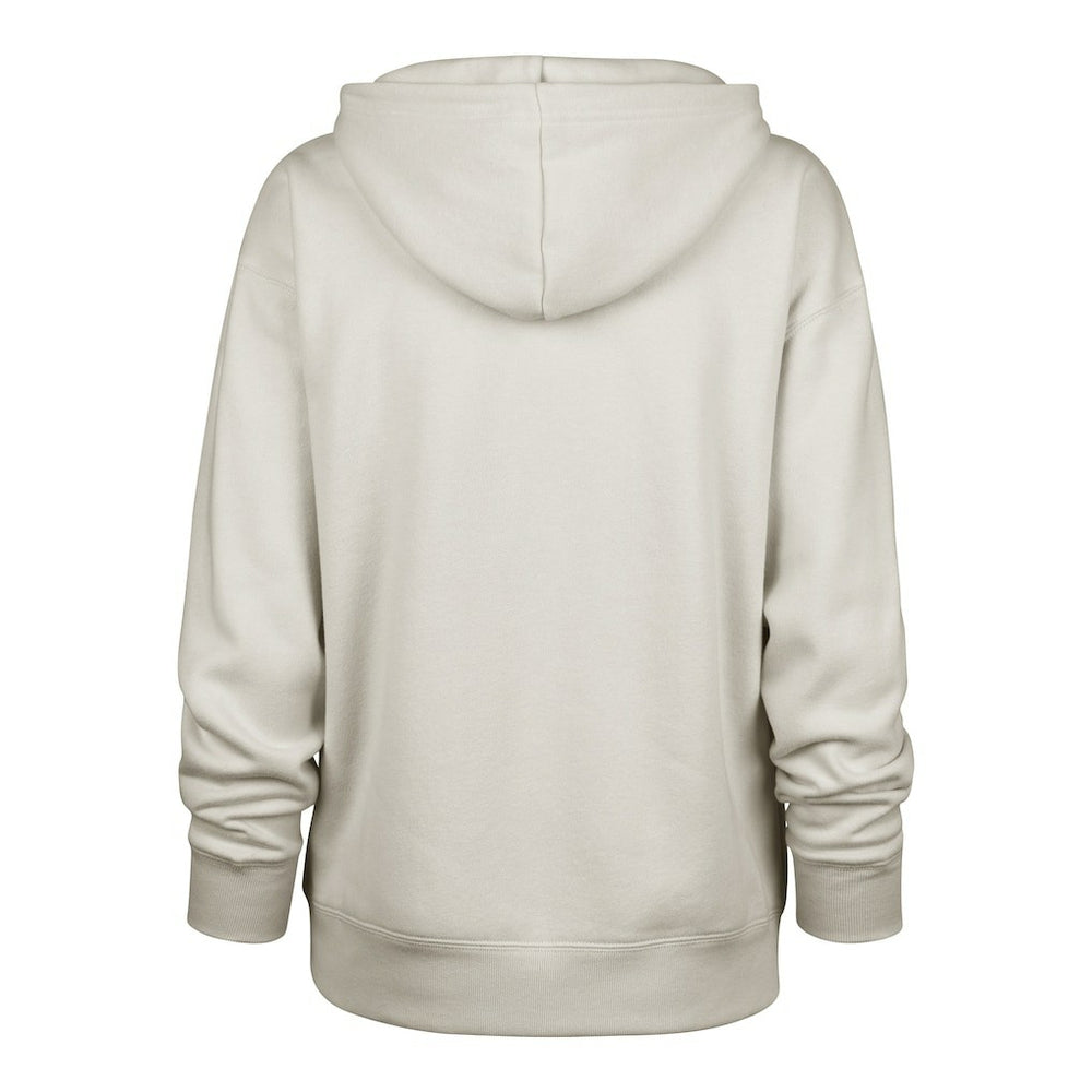 47 brand Cleveland Browns '47 Women's Dawg Pound XL Whirlwind Naomi Pullover Hoodie Cream