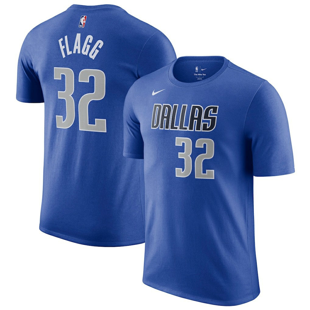 Cooper Flagg Dallas Mavericks 2025 NBA Draft Icon Name & Number T-Shirt for sale Blue | Nike outlet