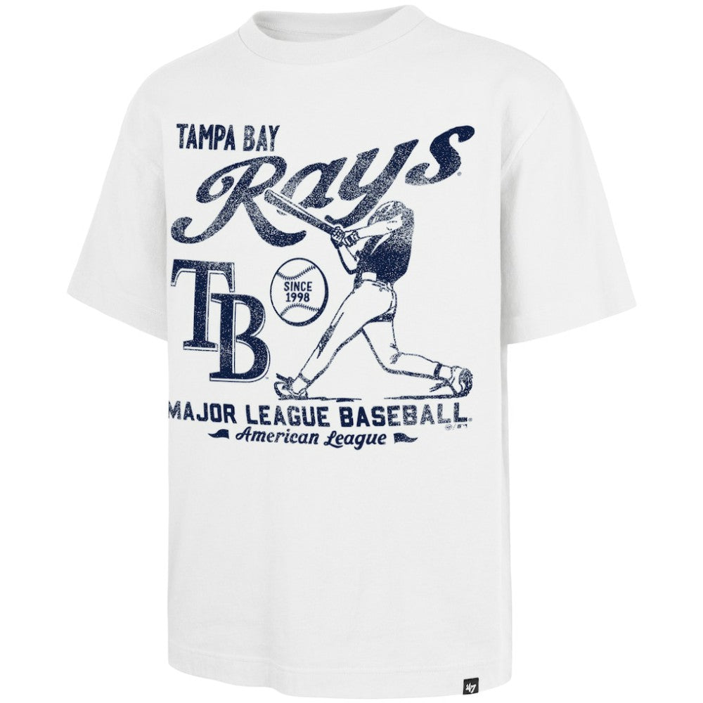 Tampa Bay Rays '47 Regional Batter Foundation T-Shirt - White - 47 brand Sale