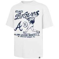Atlanta Braves '47 Regional Batter Foundation T-Shirt - White - 47 brand Online