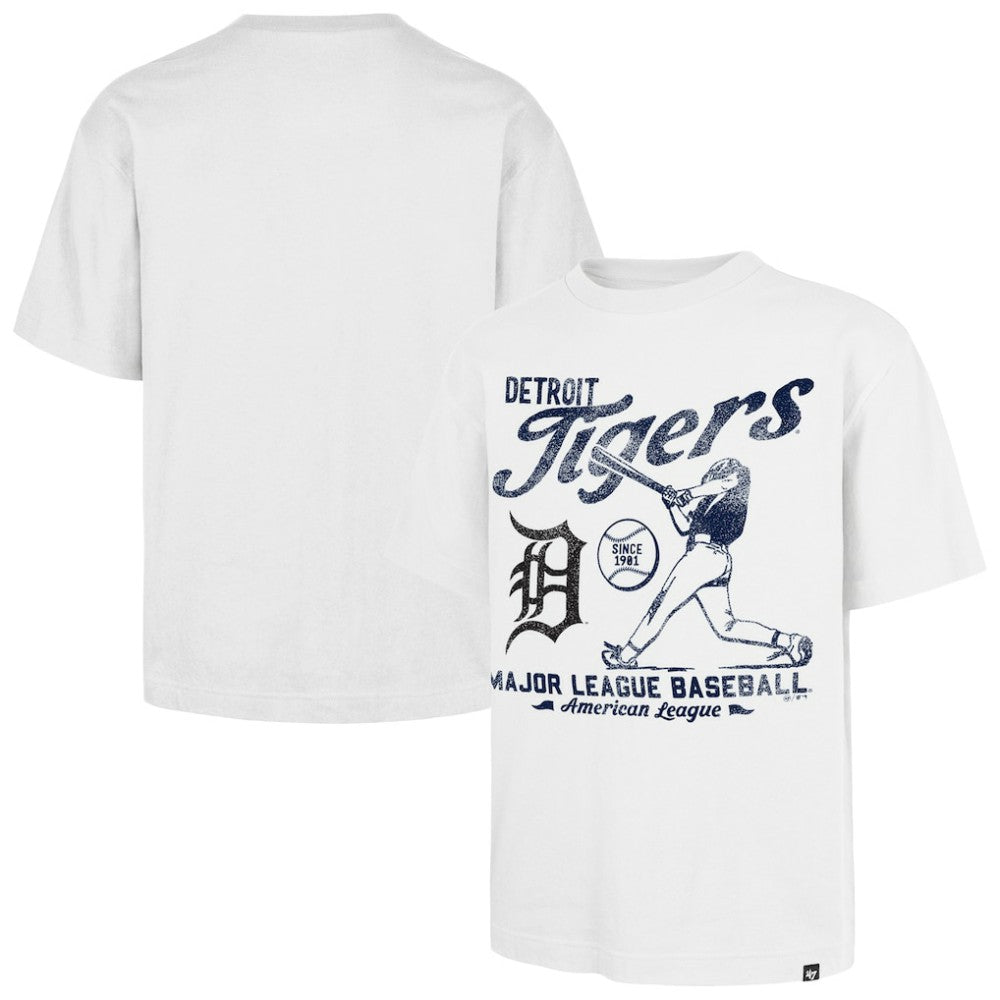 Detroit Tigers '47 Regional Batter Foundation T-Shirt - White - 47 brand Online