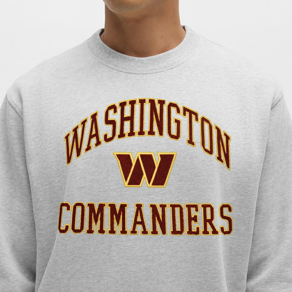 Washington Commanders lululemon Steady State Sweatshirt Heathered Silver Drop