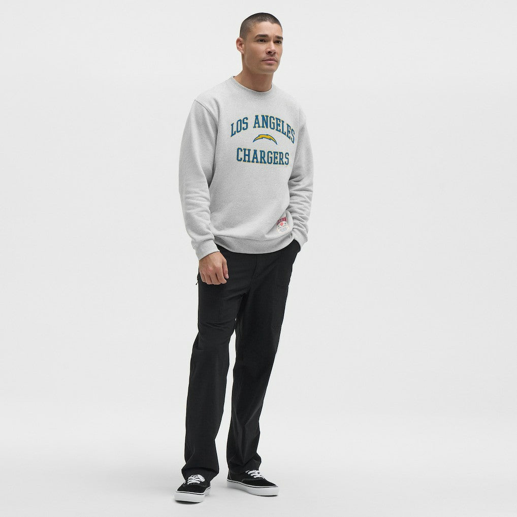 Los Angeles Chargers lululemon Steady State Sweatshirt Heathered Silver Drop