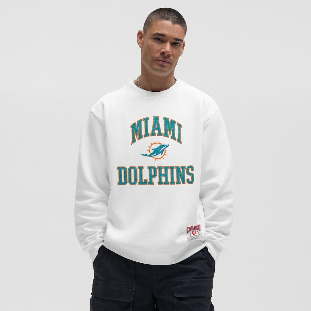Miami Dolphins lululemon Steady State Sweatshirt White