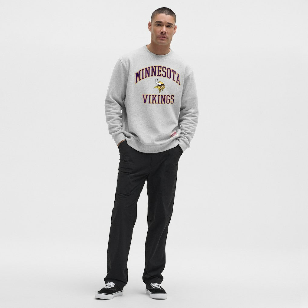 Minnesota Vikings lululemon Steady State Sweatshirt Heathered Silver Drop