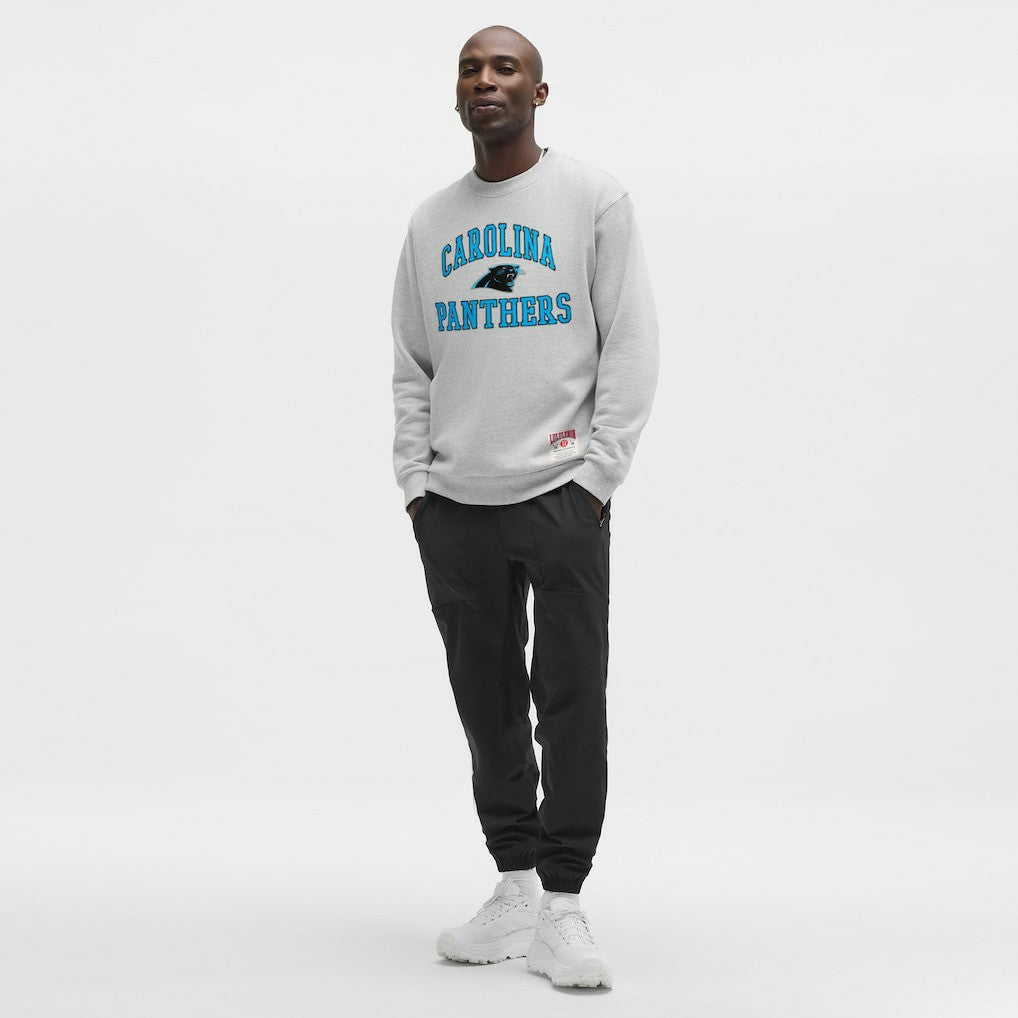 Carolina Panthers lululemon Steady State Sweatshirt Heathered Silver Drop