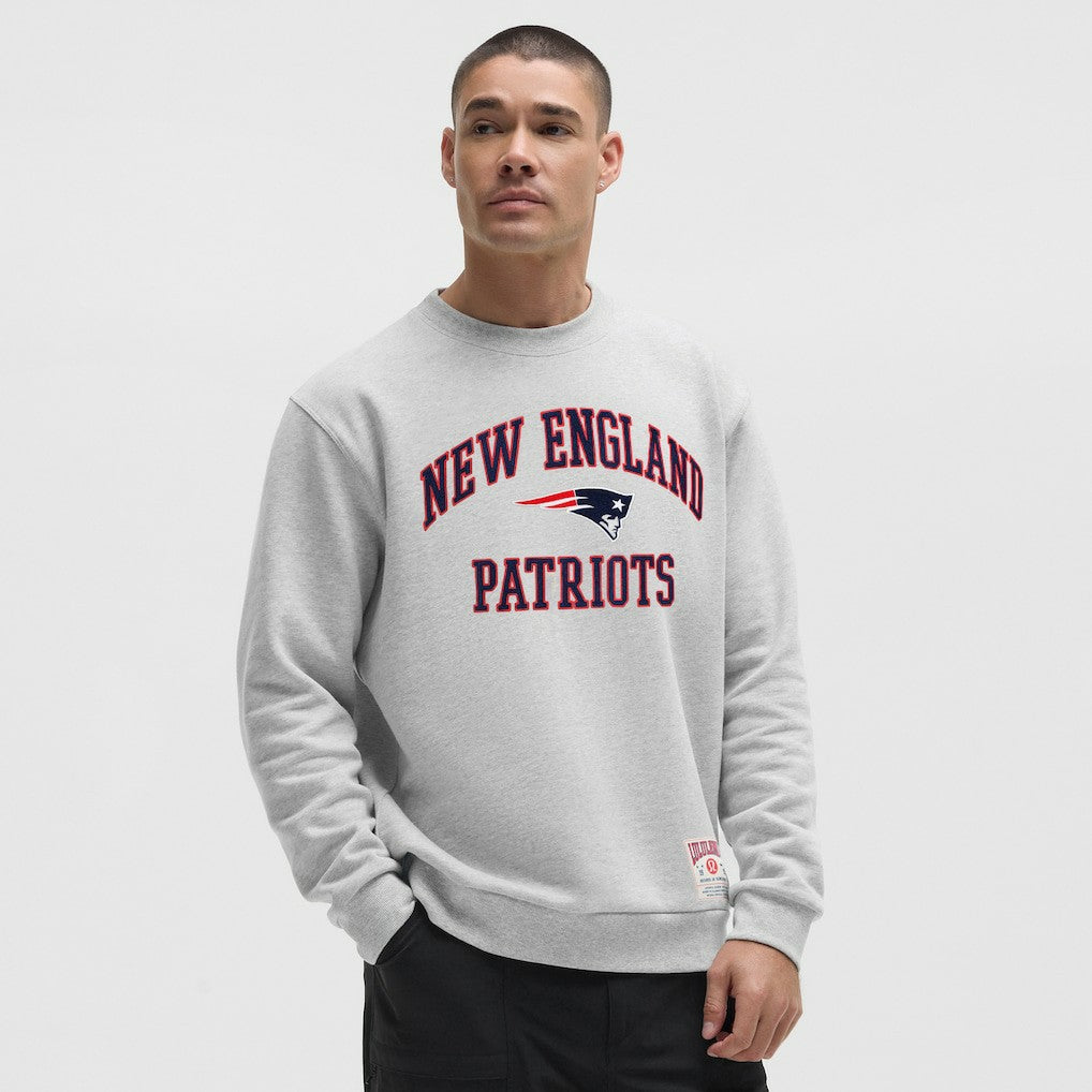 New England Patriots lululemon Steady State Sweatshirt Heathered Silver Drop