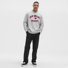 New England Patriots lululemon Steady State Sweatshirt Heathered Silver Drop