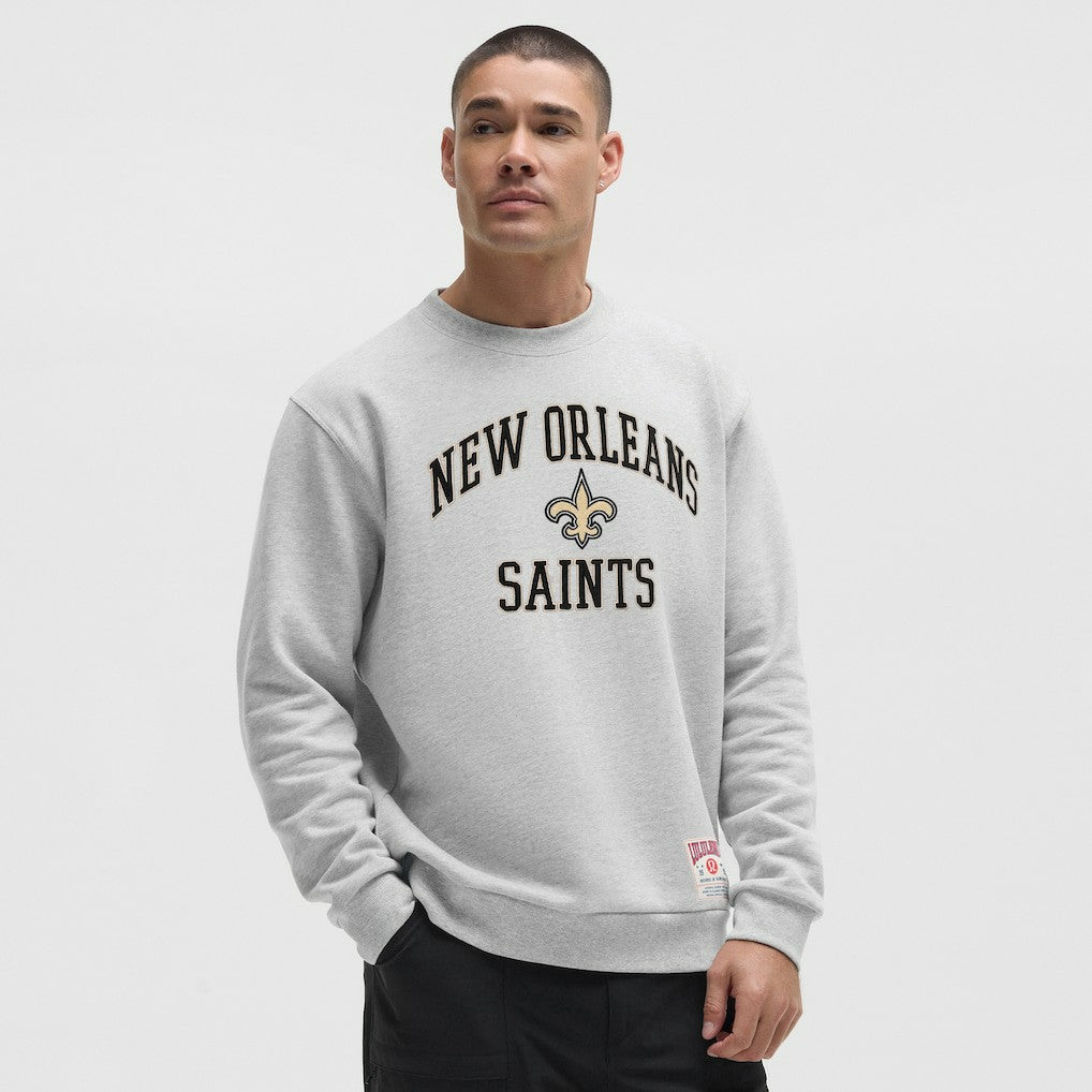 New Orleans Saints lululemon Steady State Sweatshirt Heathered Silver Drop