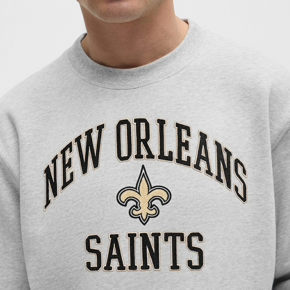 New Orleans Saints lululemon Steady State Sweatshirt Heathered Silver Drop